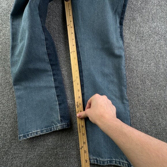 Levis Made Crafted 26 Waist Jeans 2-color Blue Leather Patch Big E Blue Tab - Picture 6 of 16